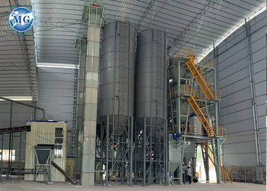 10 - 30T/H Full Automatic Dry Mortar Production Line PLC Control Customized Voltage