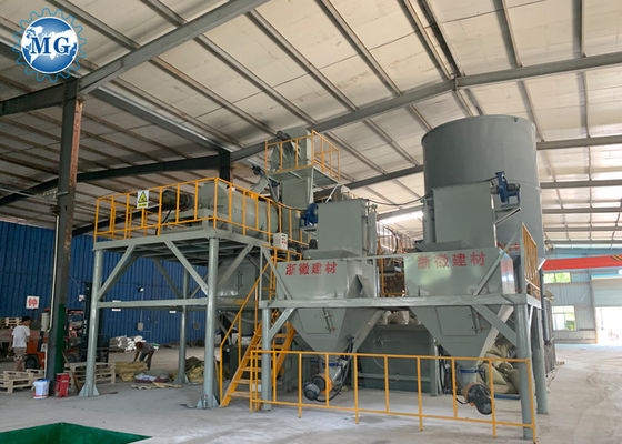 Cement Sand Wear Proof PLC Automatic Dry Mortar Plant