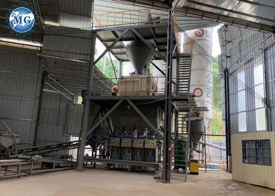 Automatic PLC Tile Adhesive Making Machine Weighing Packing