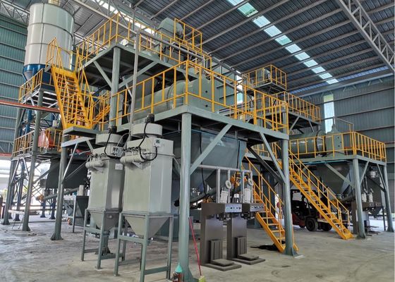100KW 30T/H Full Automatic Dry Mortar Machine Mixing