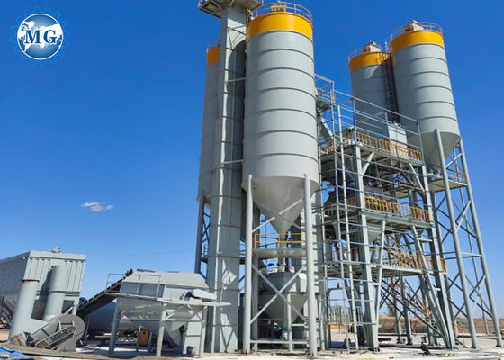 20T/H 440V Mortar Calcium Carbonate Dry Mix Plant With Twins Shafts