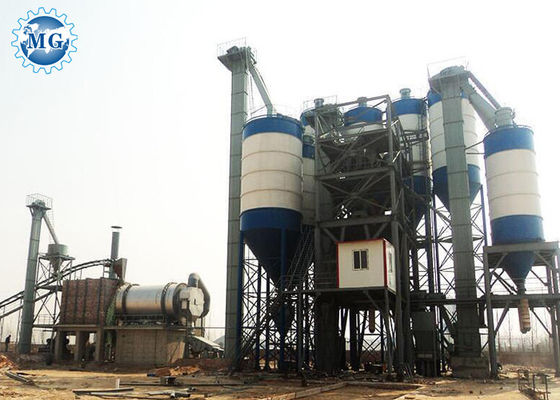 Tile Adhesive 15T/H Dry Mortar Machine For Skim Coat Production