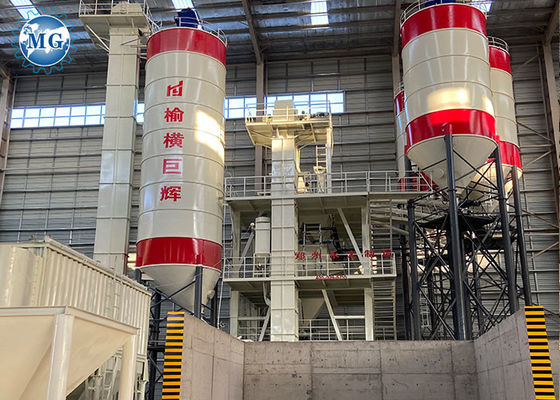 Excellent Mixing Performance Dry Mortar Plant Tile Adhesive Machine
