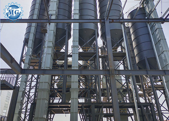 30T/H Dry Mortar Gypsum Cement Mixing Equipment PLC Control