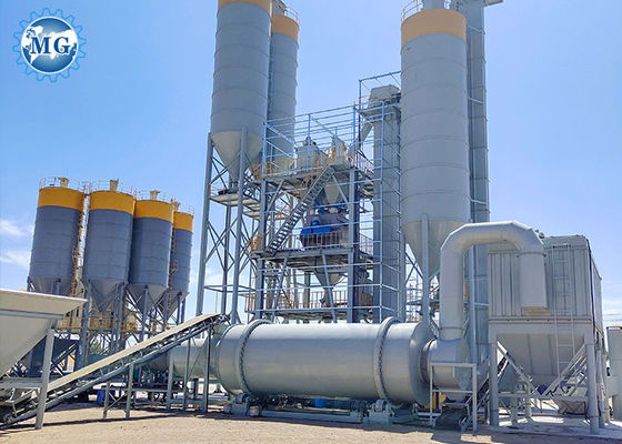 5-15T/H Industrial Drum Rotary Sand Dryer Machine Three Cylinder