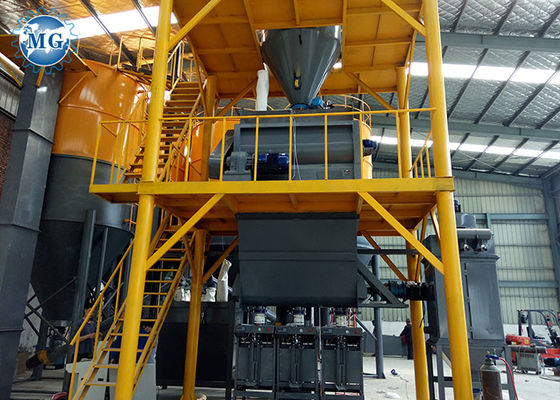 Automatic Weighing 10-20T/H Tile Adhesive Machine Dry Mortar Batching Plant