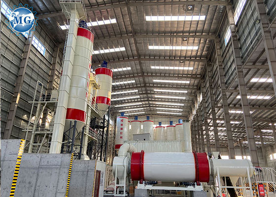 Automatic Dry Cement Mortar Plant Robot Packaging System Mixer Production Line