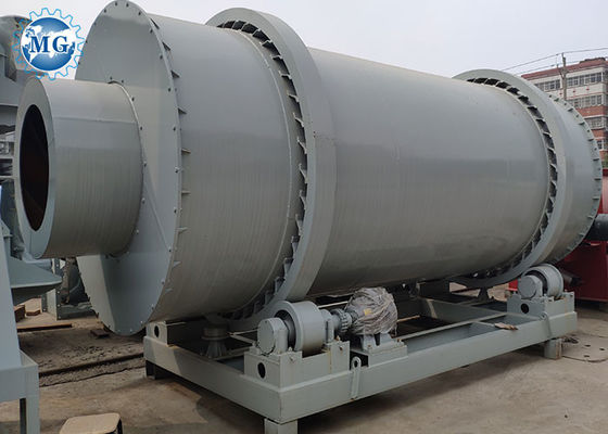 10T/H 20T/H Industrial Sand Dryer Machine With Burner Of Gas Diesel Coal