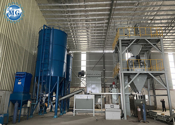 Tower Type PLC Control Full Automatic Dry Mix Plant Tile Adhesive Machine