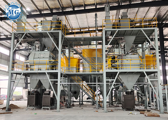 120KW 10-30T/H Full Automatic Sand Cement Dry Mortar Plant Mix Equipment