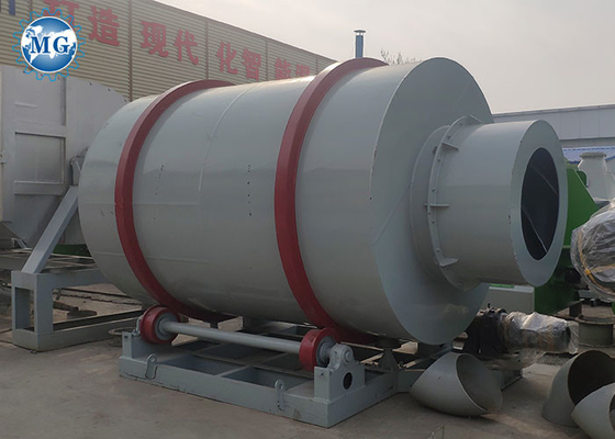 5-10T/H Silica Rotary Drum Sand Dryer Machine Equip With Italy Original Burner